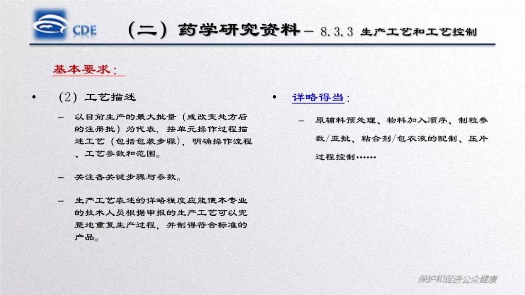 CDE：口服固体制剂仿制药一致性评价处方工艺研究存在的问题和案例分析​