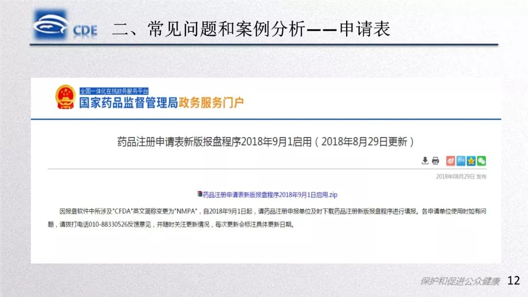 CDE：一致性评价受理审查中存在的问题和案例分析​