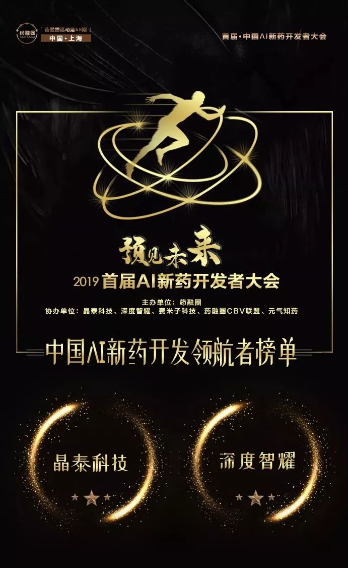 中国AI新药开发排行榜重磅发布！！