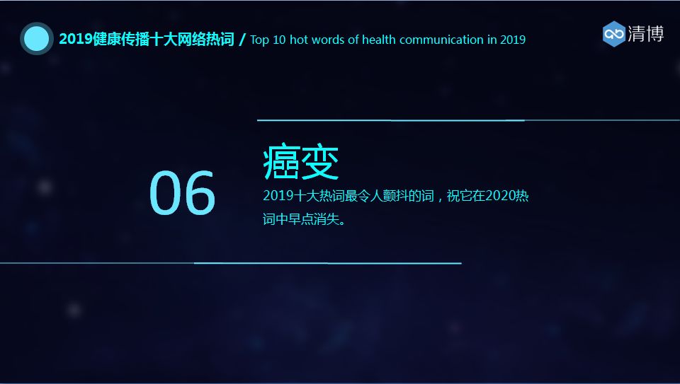 减脂、血糖、肿瘤、癌变……「2019健康传播十大网络热词」出炉