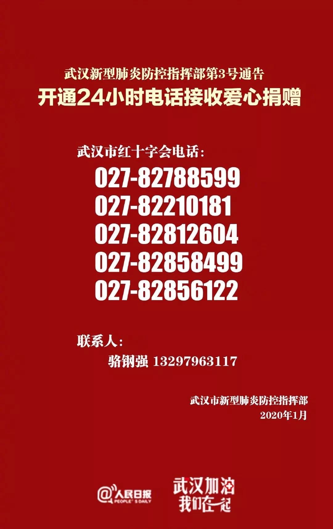 武汉多家医院物资紧张，请求支援！