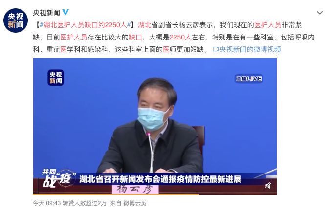 疫情下最紧缺的 5 大科室，有你的吗？